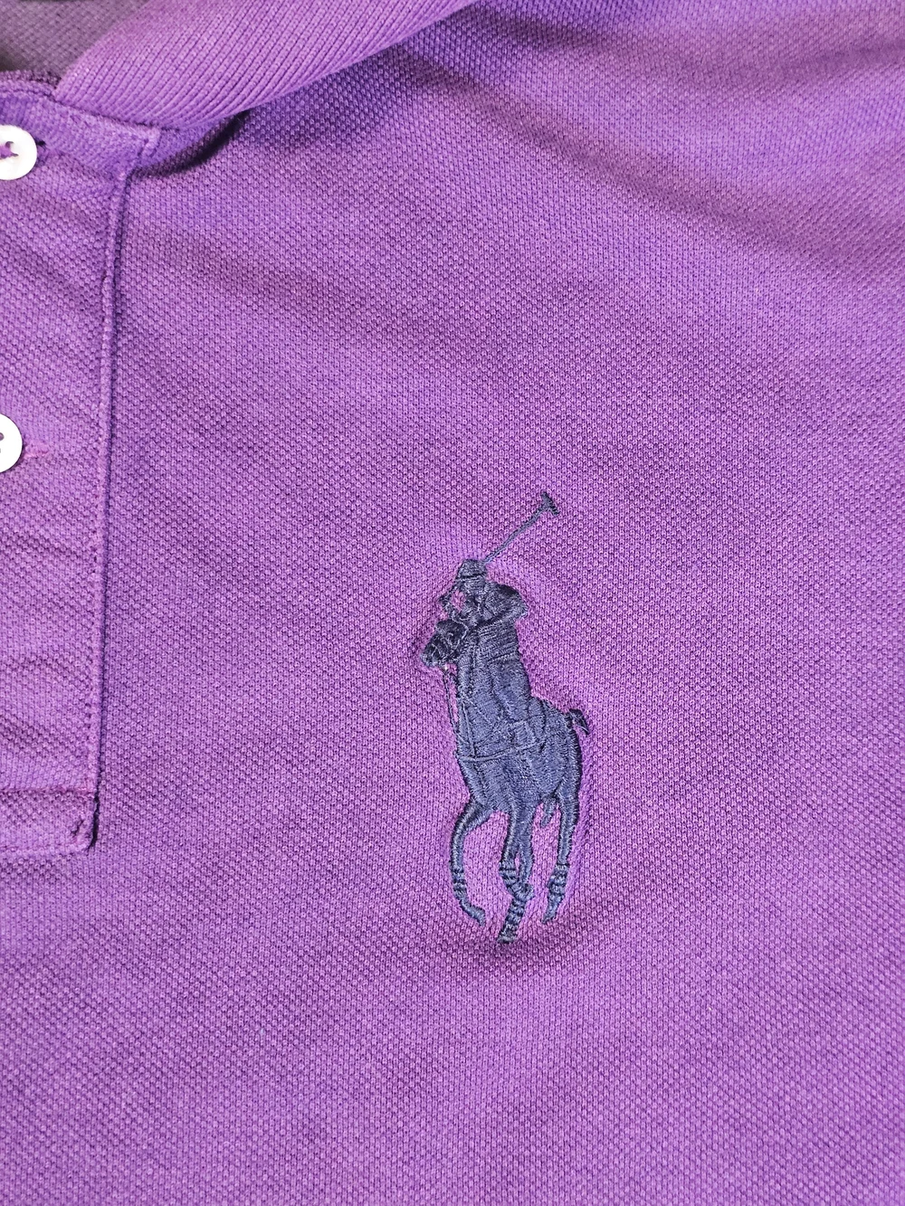 Polo Ralph Lauren Polo Purple Large Navy Polo Pony Number 3 Size Large